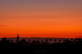 Posta de sol a Albalat